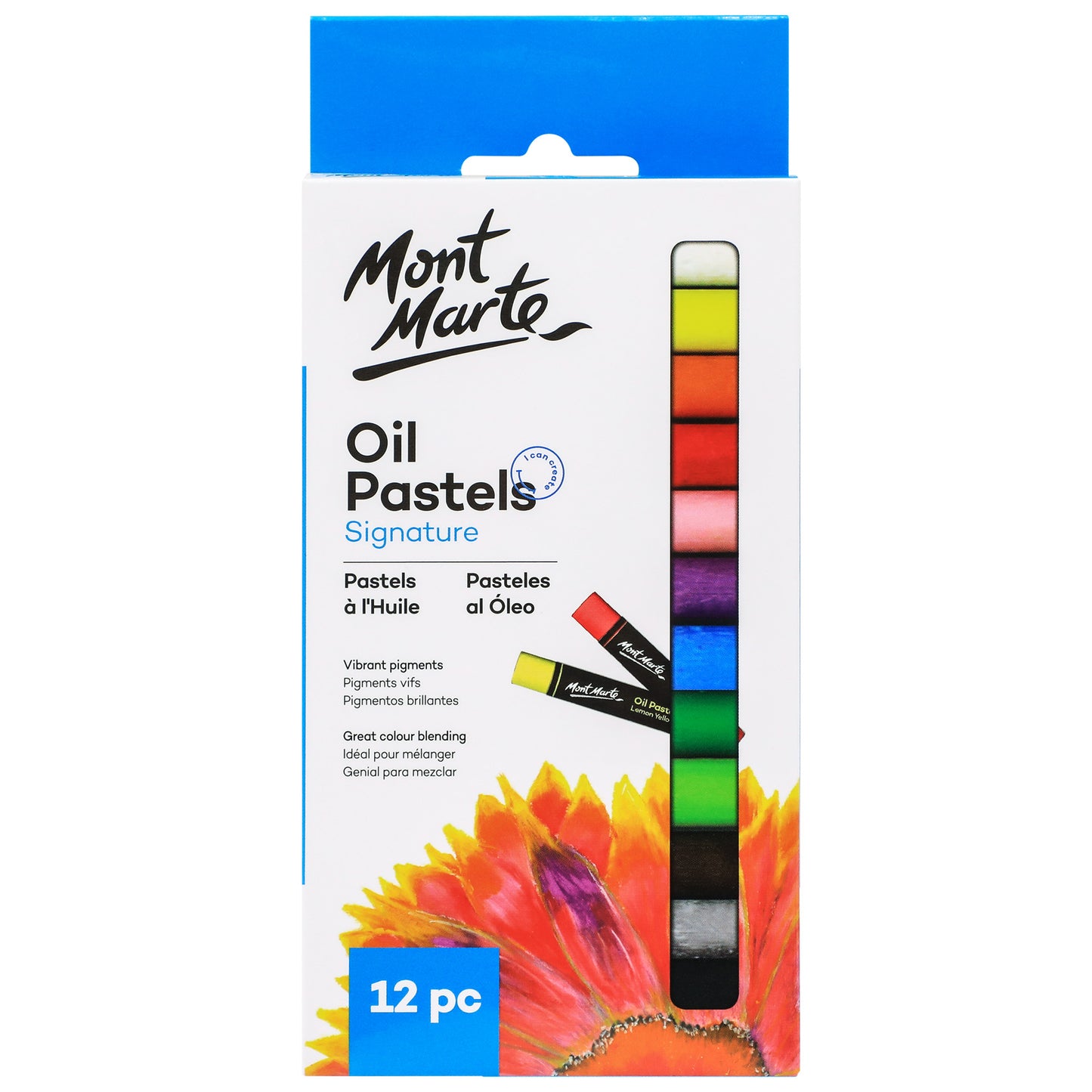 Oil Pastels 12pc image 0