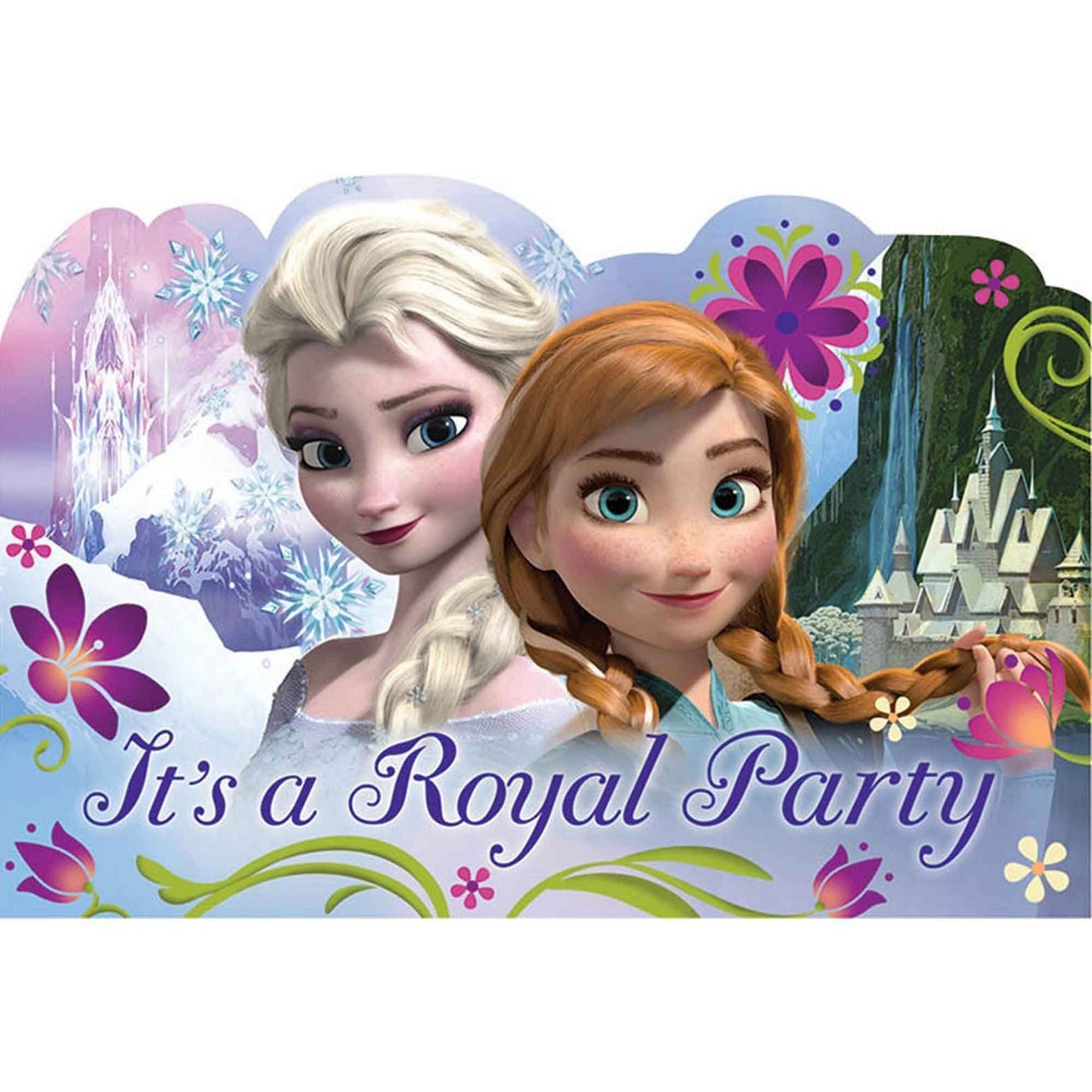 8 Frozen Postcard Invitations image 0