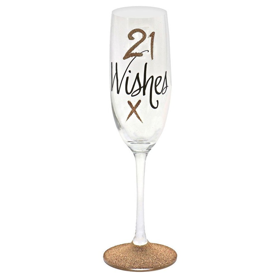 21 WISHES ROSE GOLD FLUTE image 0