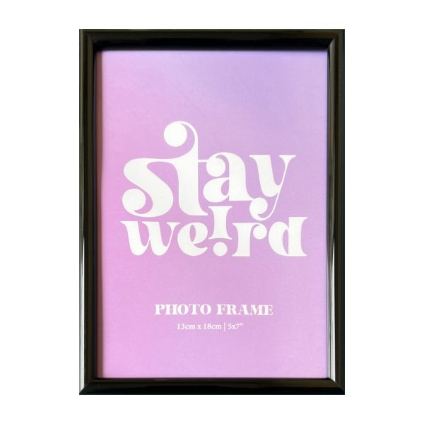 EasyFrame 5x7 Inch Black Photo Frame image 0