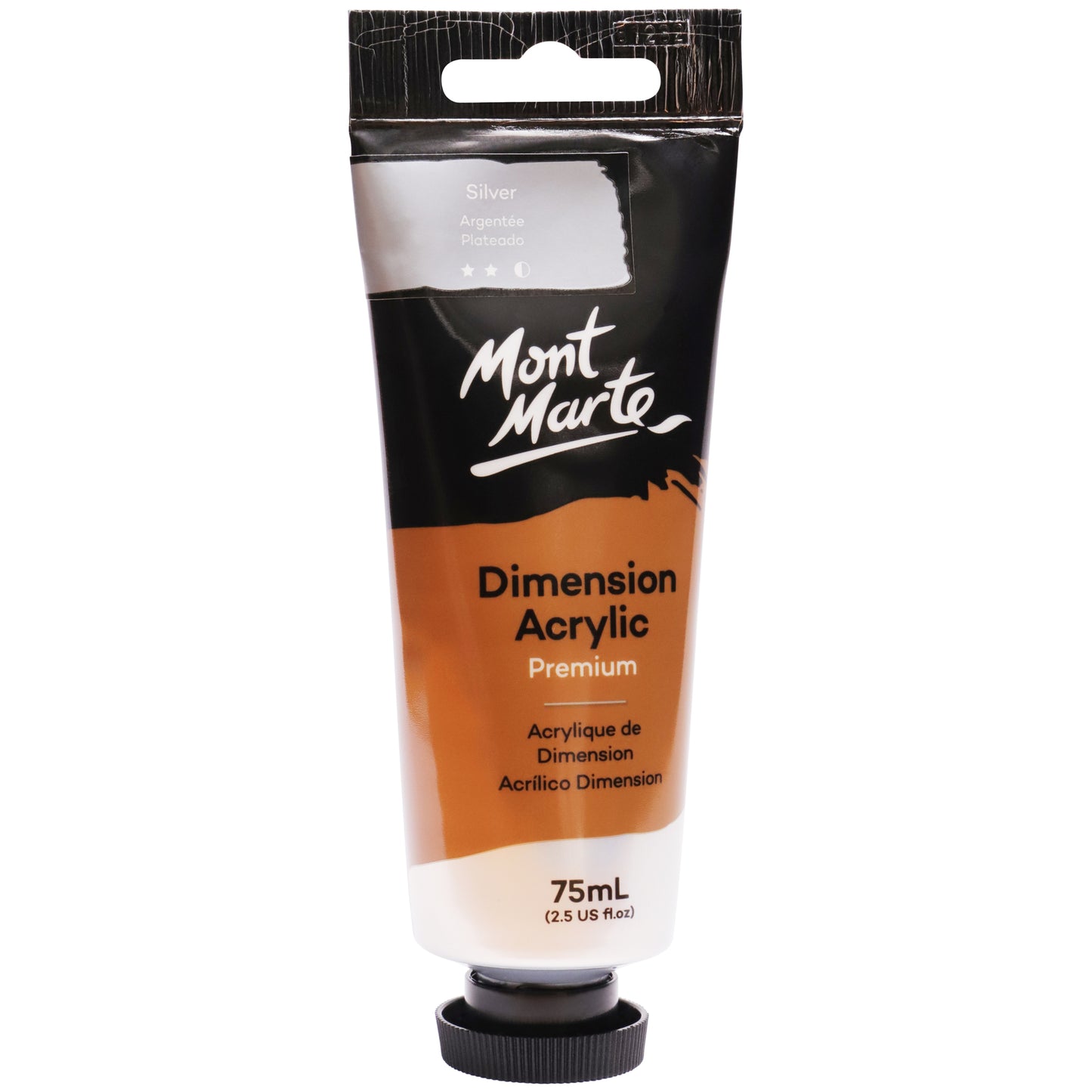 Dimension Acrylic 75mls - Silver image 0