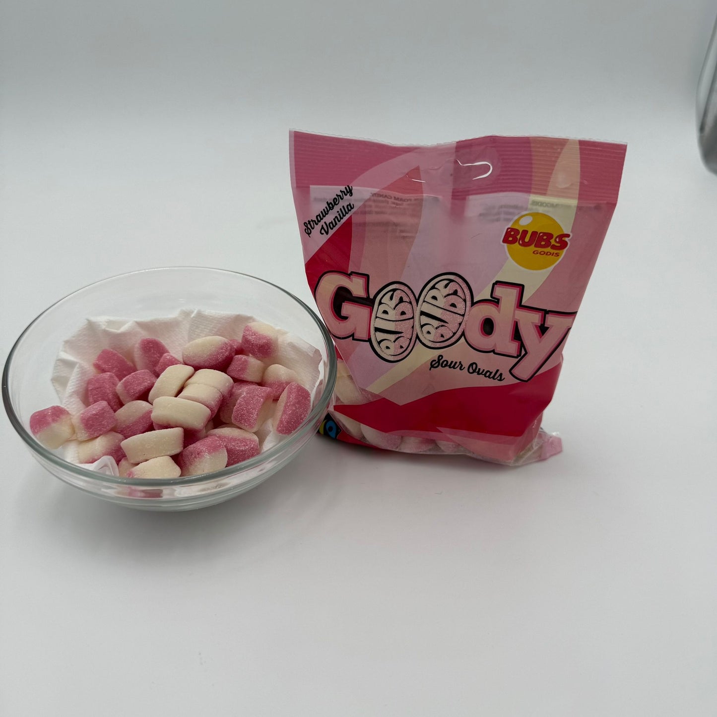 Swedish Candy - Bubs Goody Strawberry/Vanilla 90g image 0