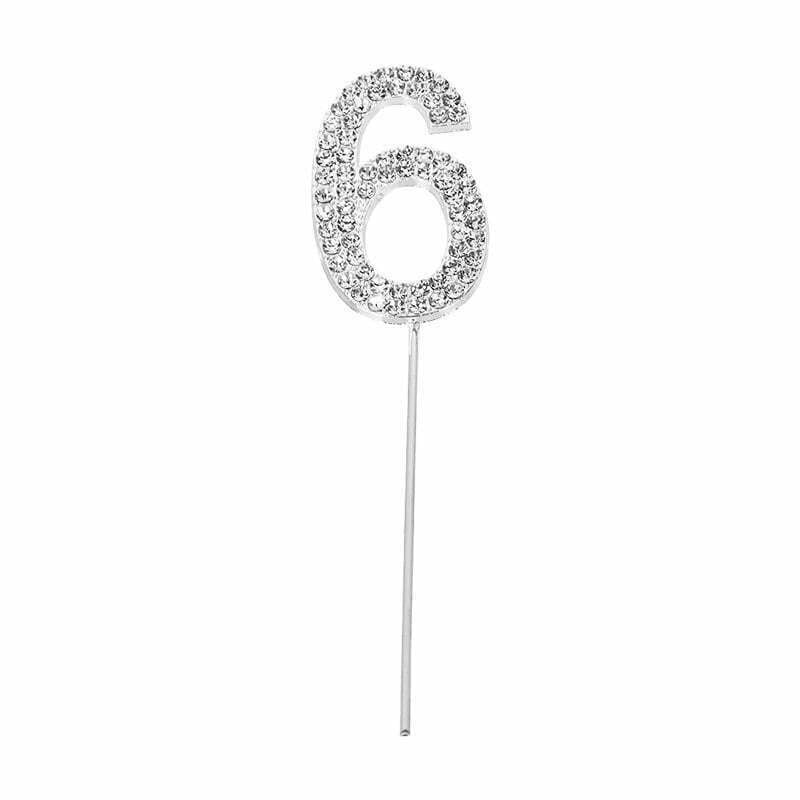 Silver Cake Topper - 6 image 0