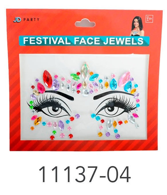 Face Jewels (Rainbow Mask) image 0
