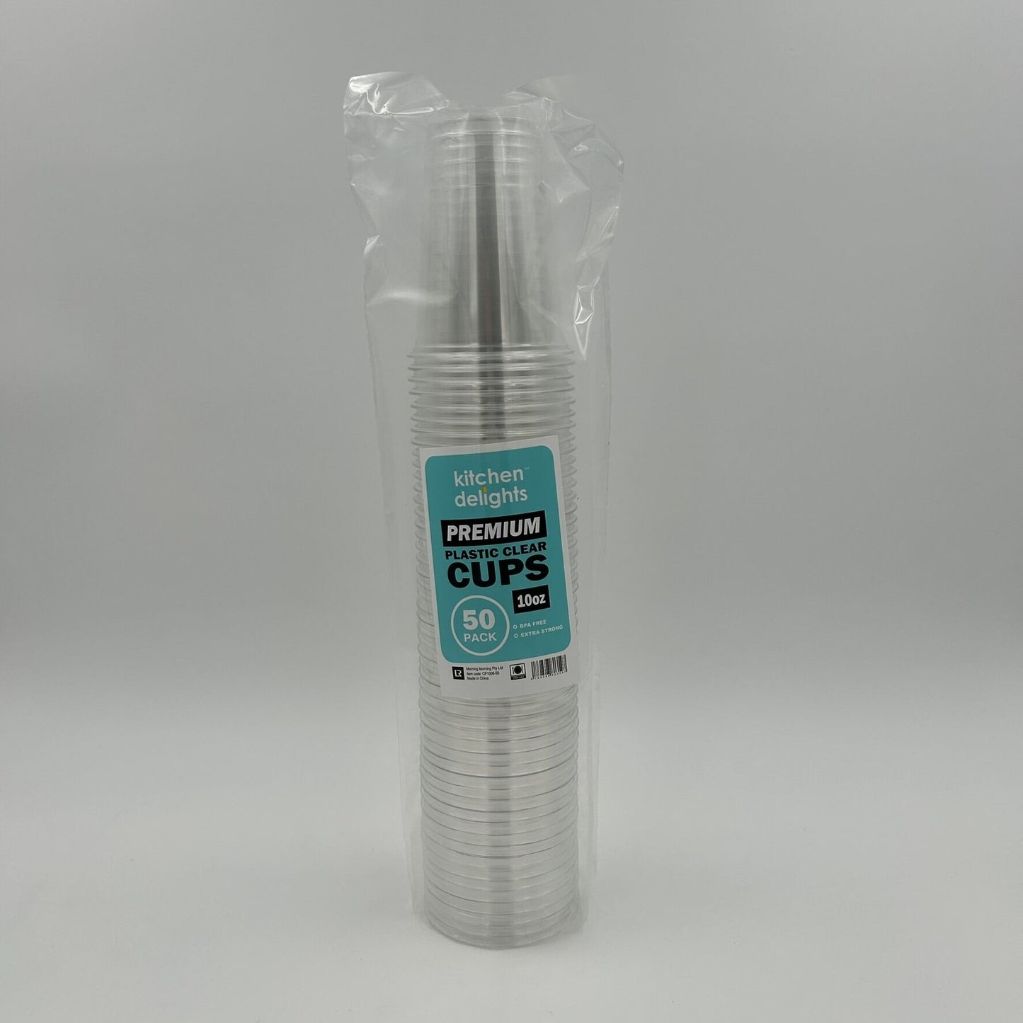Clear Plastic 10oz cup 50pk image 0