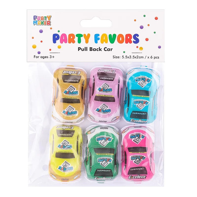 Pull Back Car - 6PCS image 0