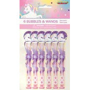 6 BUBBLES & WANDS - UNICORN image 0