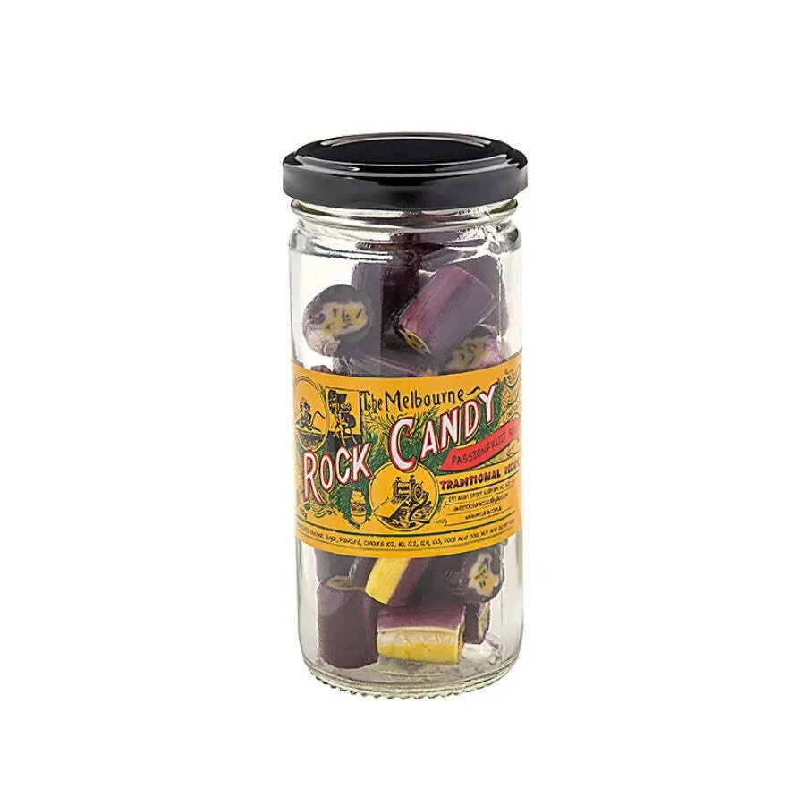 The Melbourne Rock Candy Co. Passionfruit Rock 170g image 0