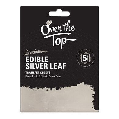 Over the Top Silver Leaf Transfer Sheet (5 PIECE) image 0