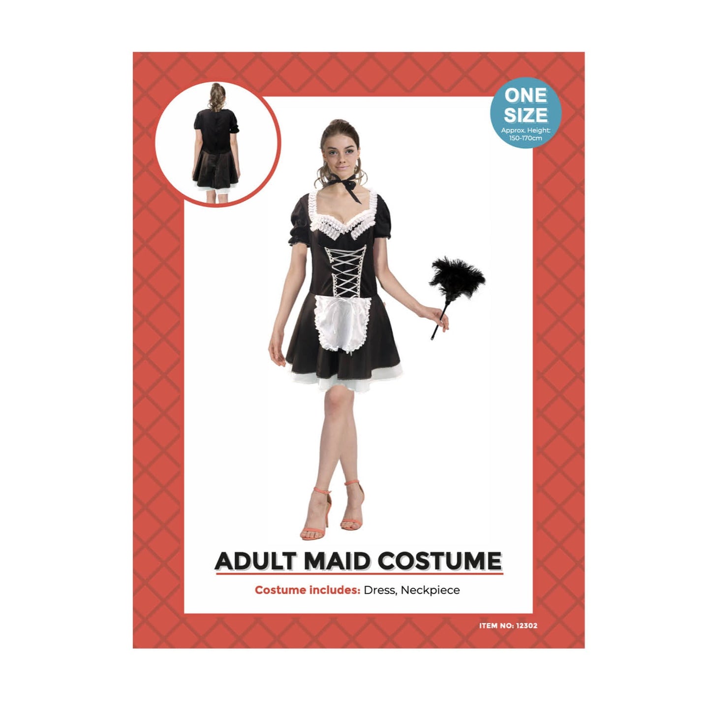 Adult Deluxe French Maid Costume image 0