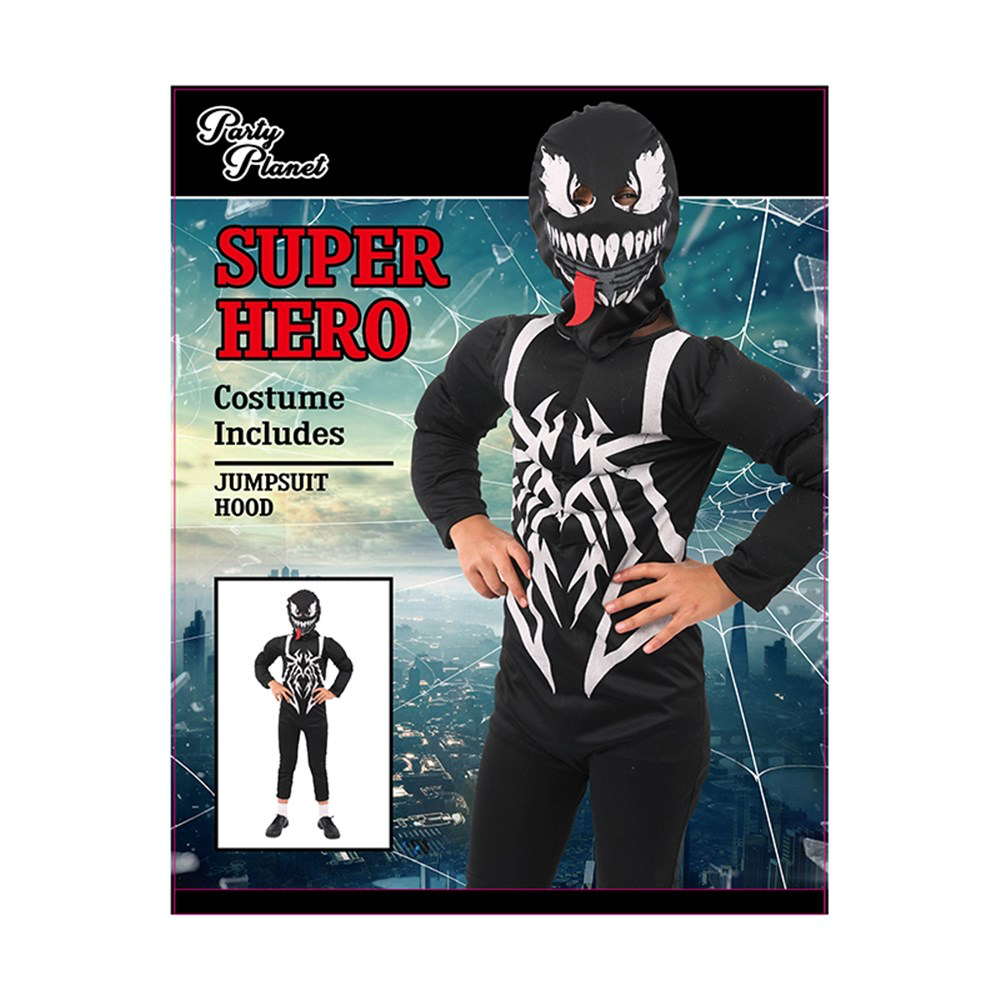 Boys Venom Kids Costume XXLarge (H: 152cm W: 64cm) image 0