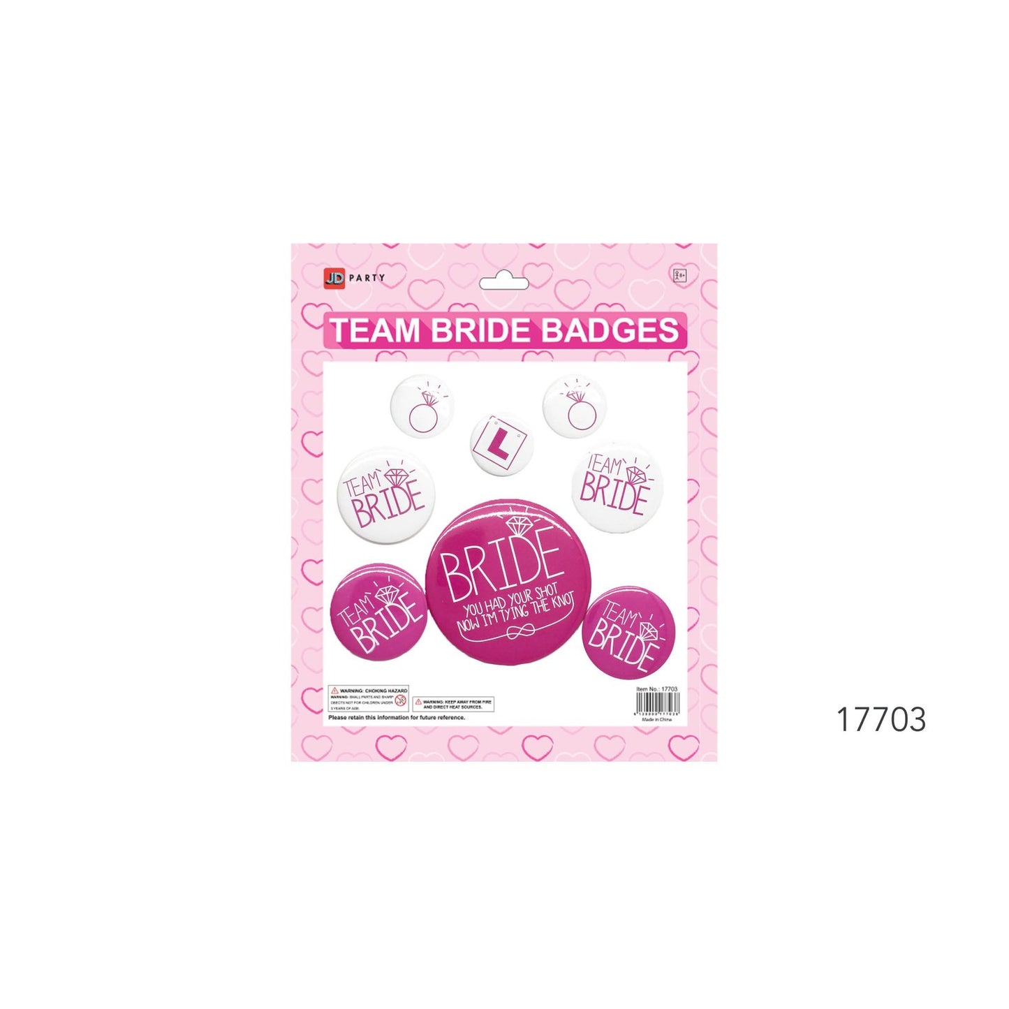 Party Badges (Hens Set Badges) image 0