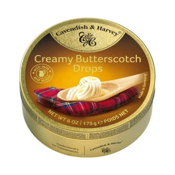 Cavendish & Harvey Creamy Butterscotch Drops 175g image 0