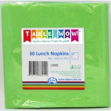 Lime Lunch Napkins 2ply - 50pk image 0