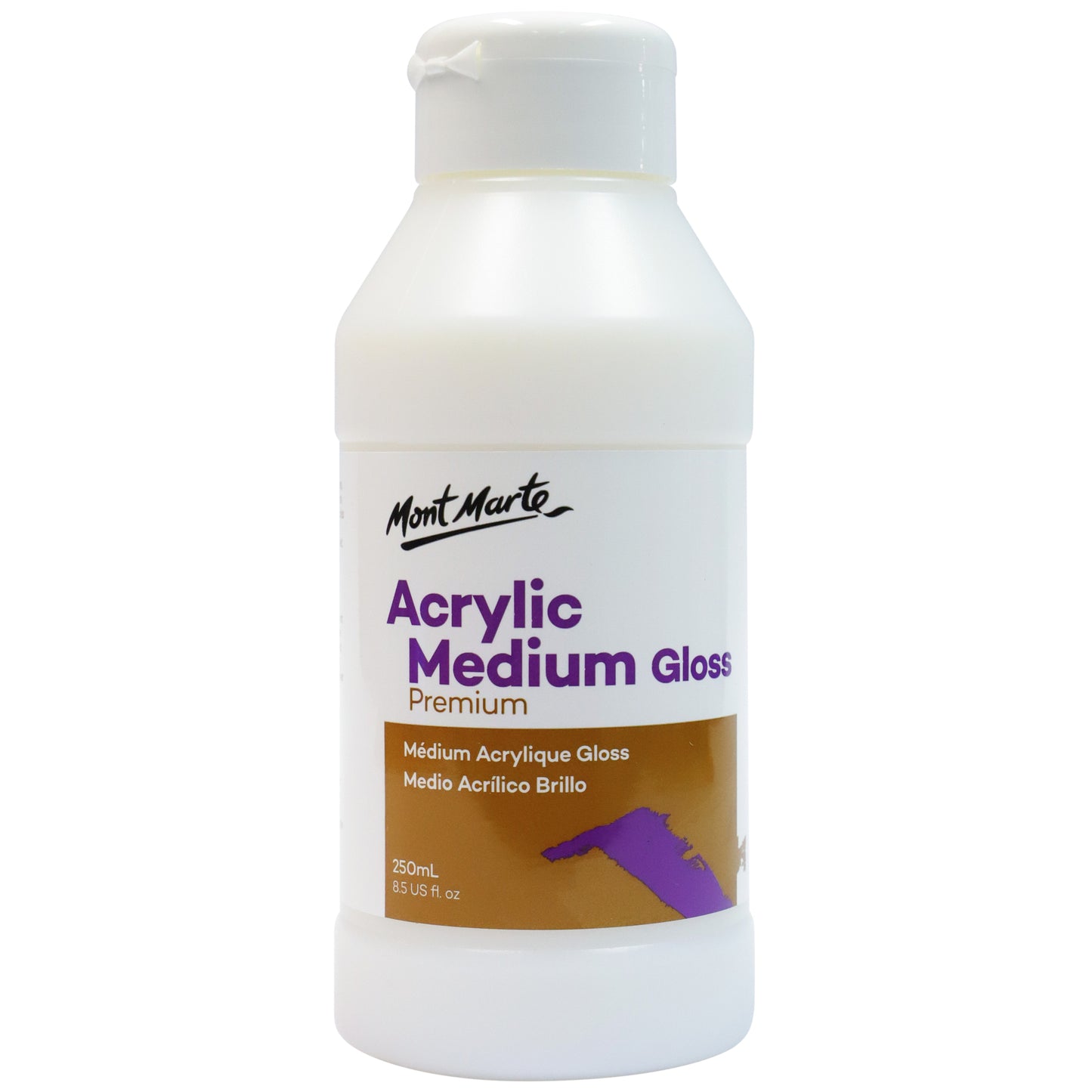 Acrylic Medium Gloss 250ml image 0