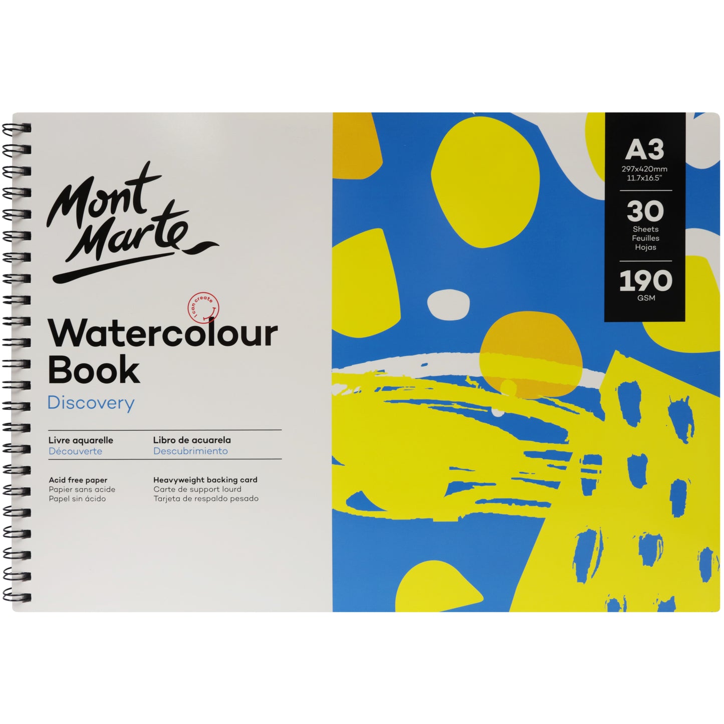 Watercolour Book A3 190gsm image 0