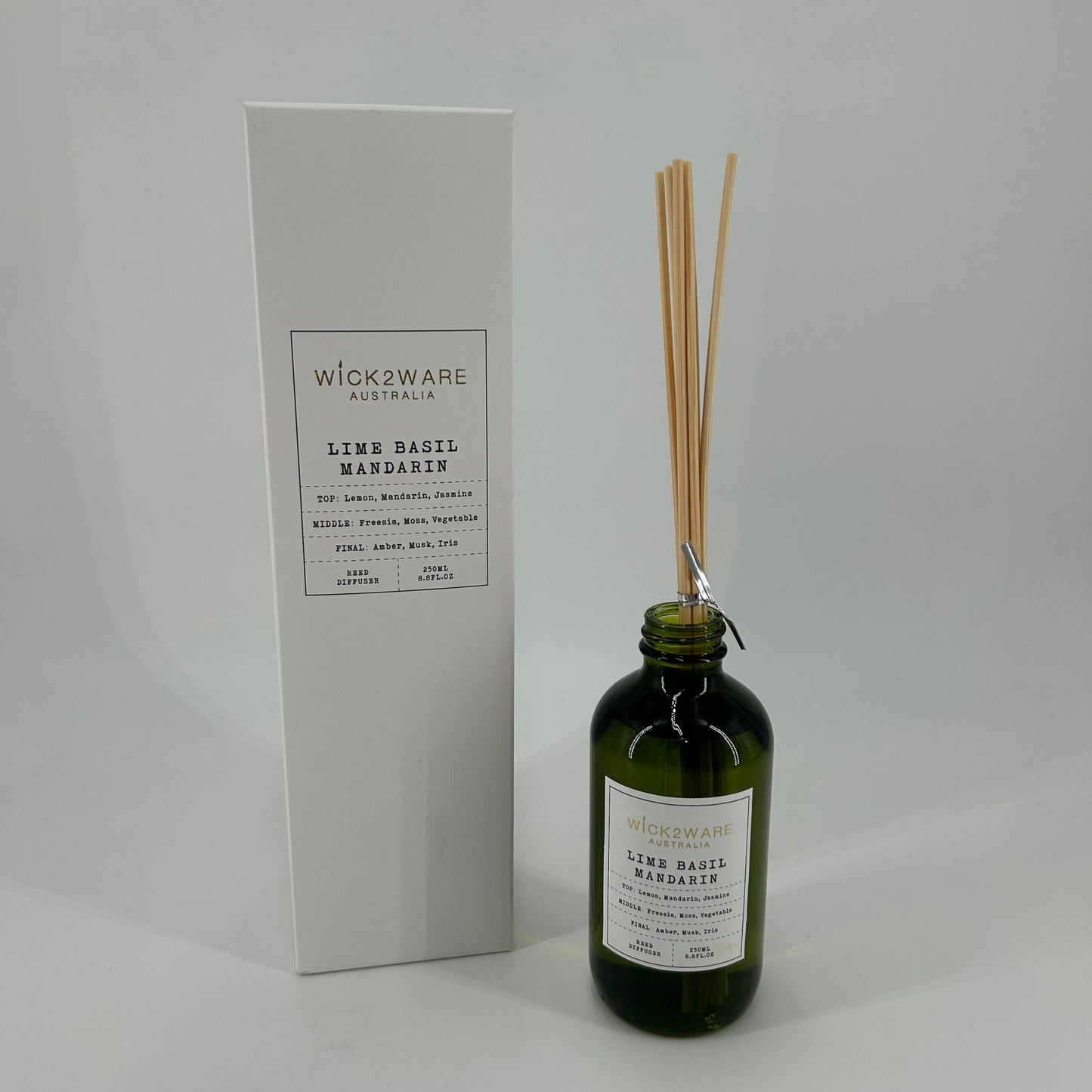 Green Diffuser 250ml - Lime Basil Mandarin