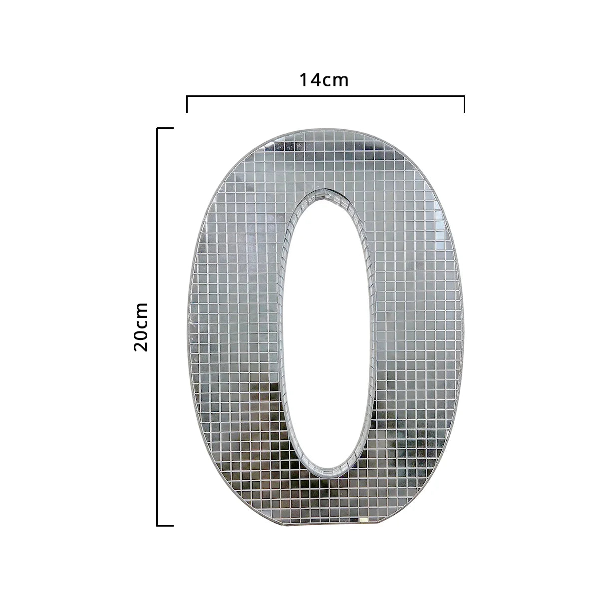 20cm Disco Number - 0