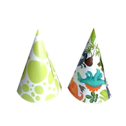Dino Party Hat 6pcs image 0