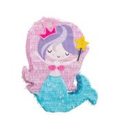 MERMAID SHAPED DRUM PINATA image 0