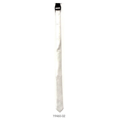 Long Slim Tie (White) image 0