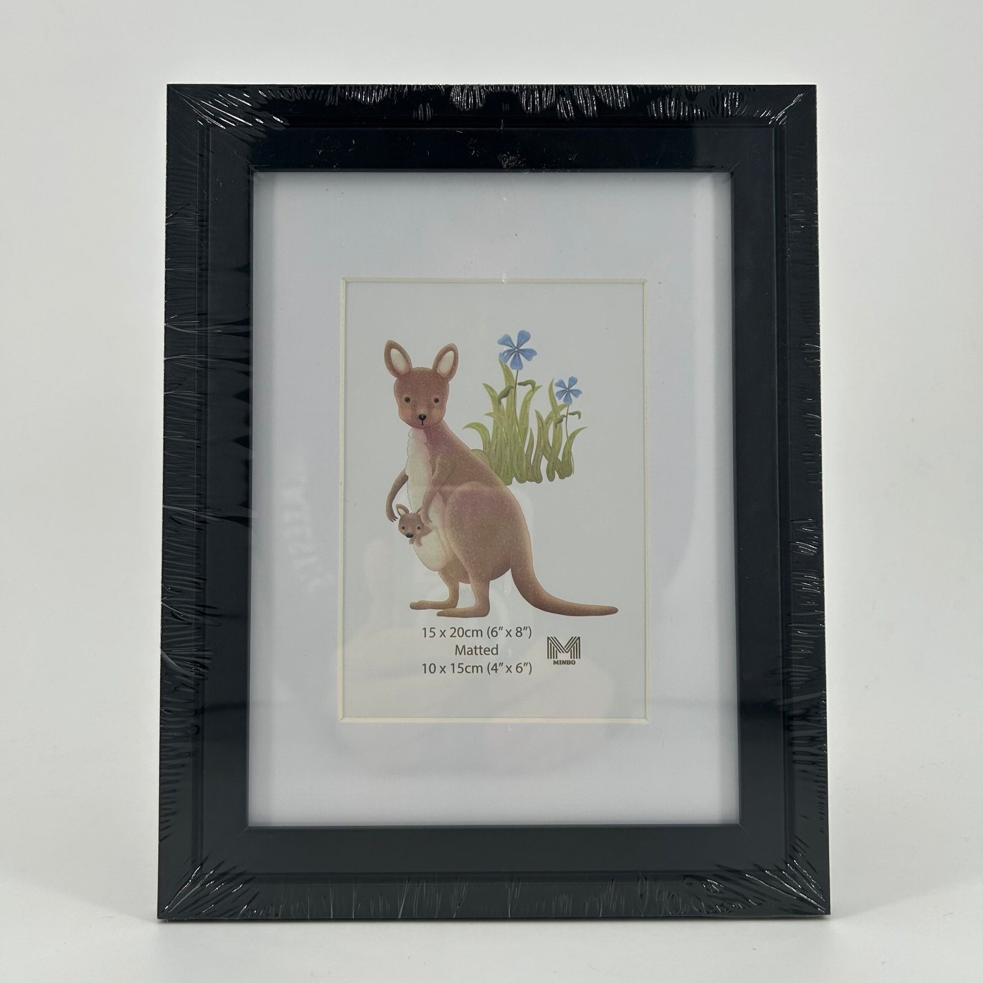 Berlin 6x8 Inch Black Photo Frame image 0