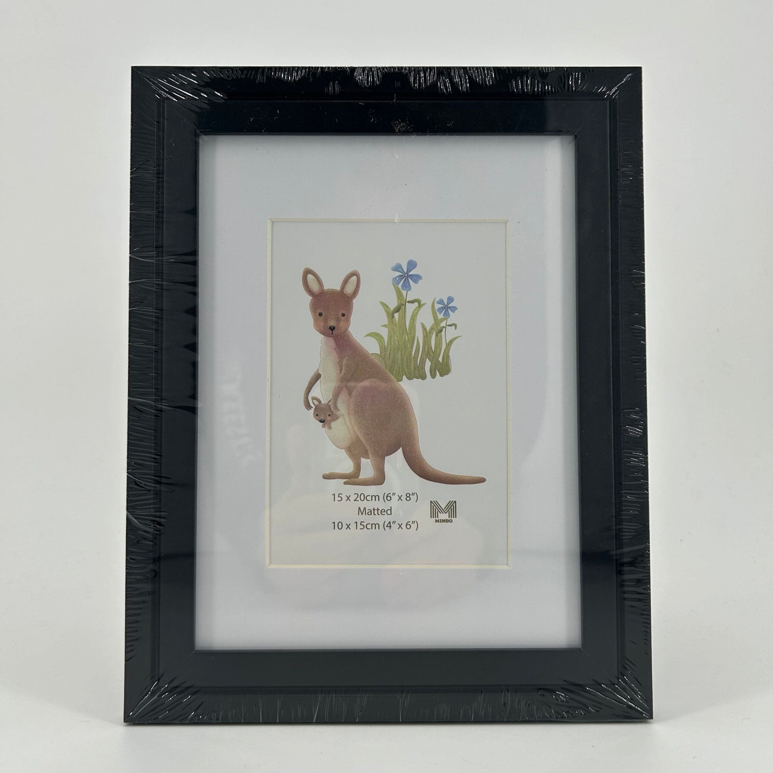 Berlin 6x8 Inch Black Photo Frame image 0