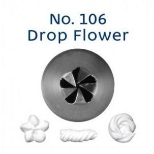 Piping Tip Drop Flower 106 image 0