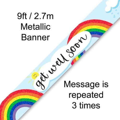 BANNER 2.7M GET WELL SOON HOLO image 0