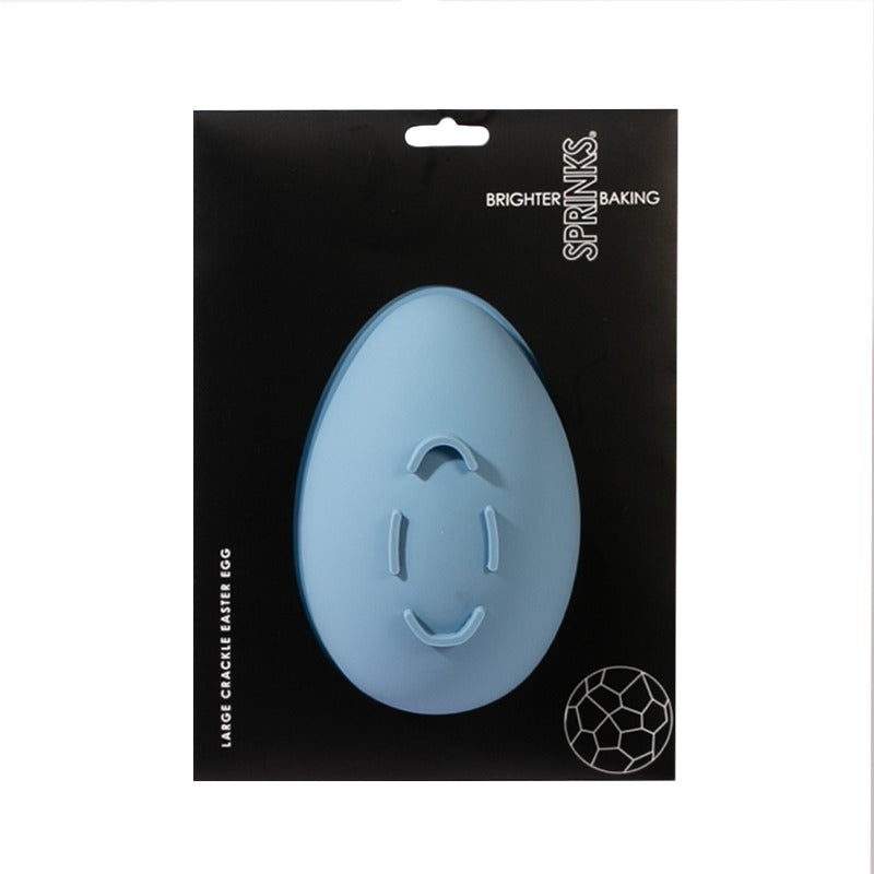 SPRINKS Silicone Mould - LARGE CRACKLE EASTER EGG image 0