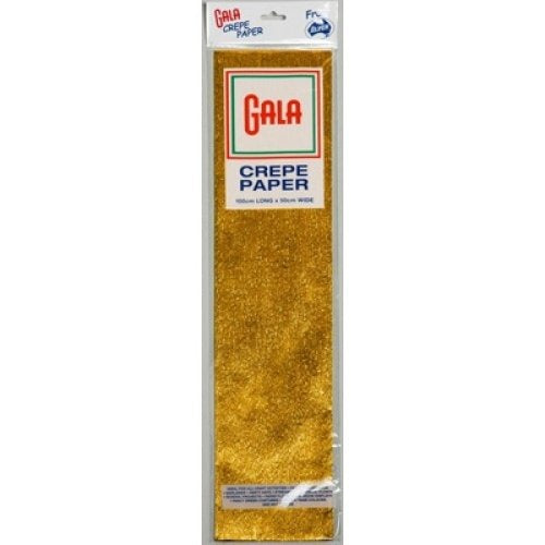 CREPE GALA METALLIC GOLD image 0