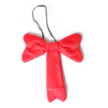 Jumbo Red Cat Bow Tie image 0