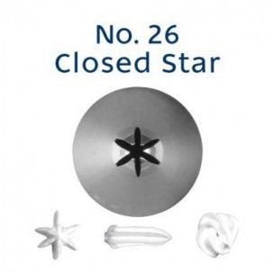 Piping Tip Closed Star 26 image 0