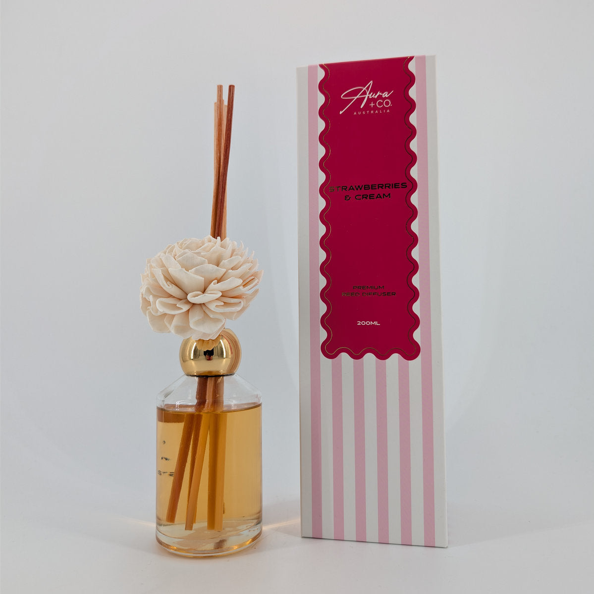 200ml Signature Diffuser - Strawberries & Cream