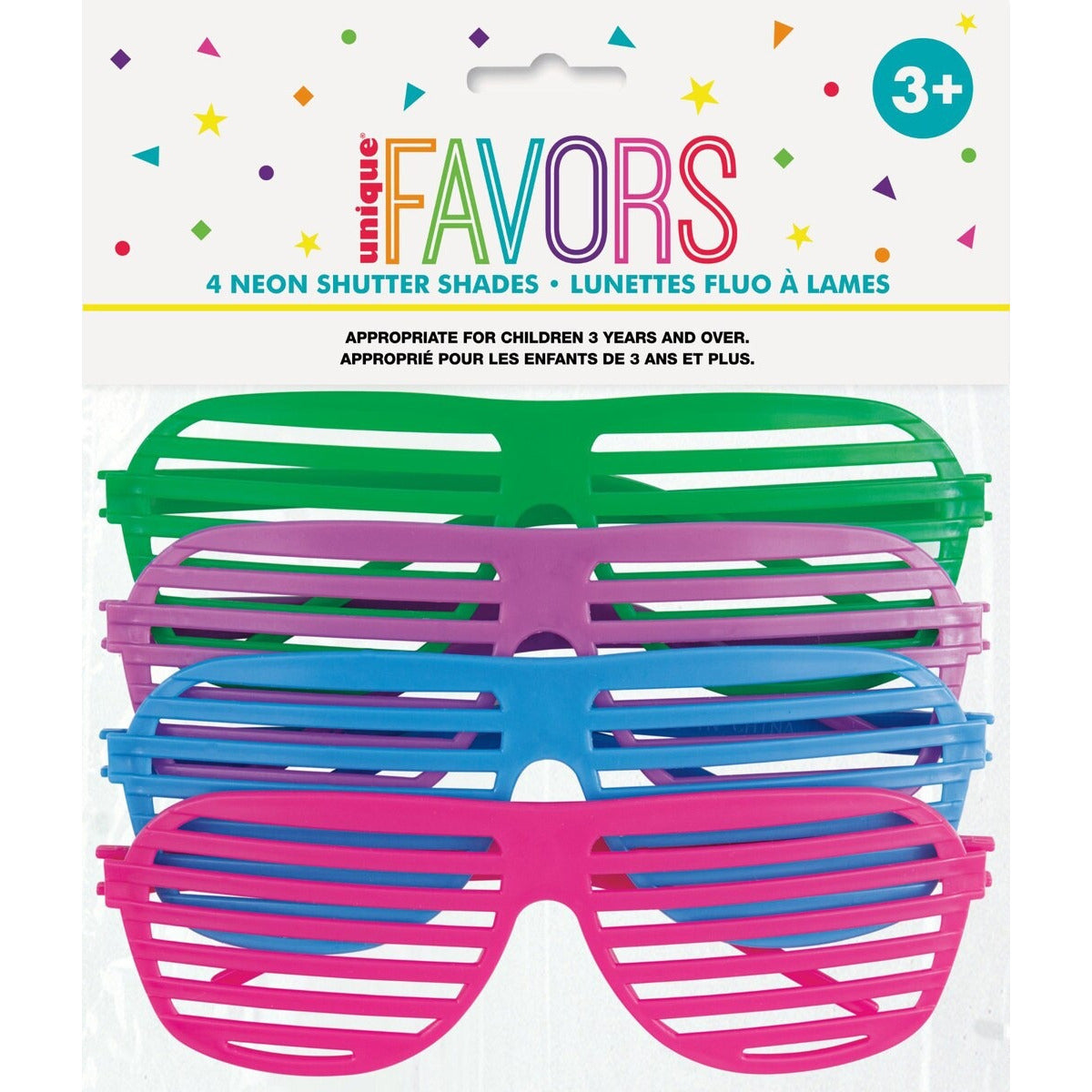 4 NEON SHUTTER SHADES image 0