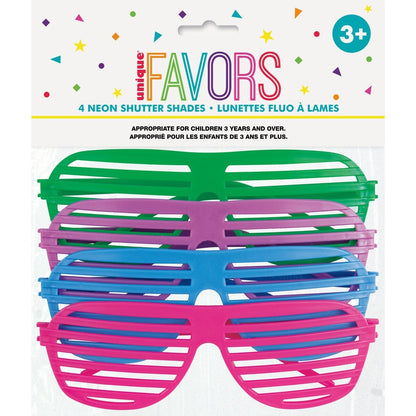 4 NEON SHUTTER SHADES image 0