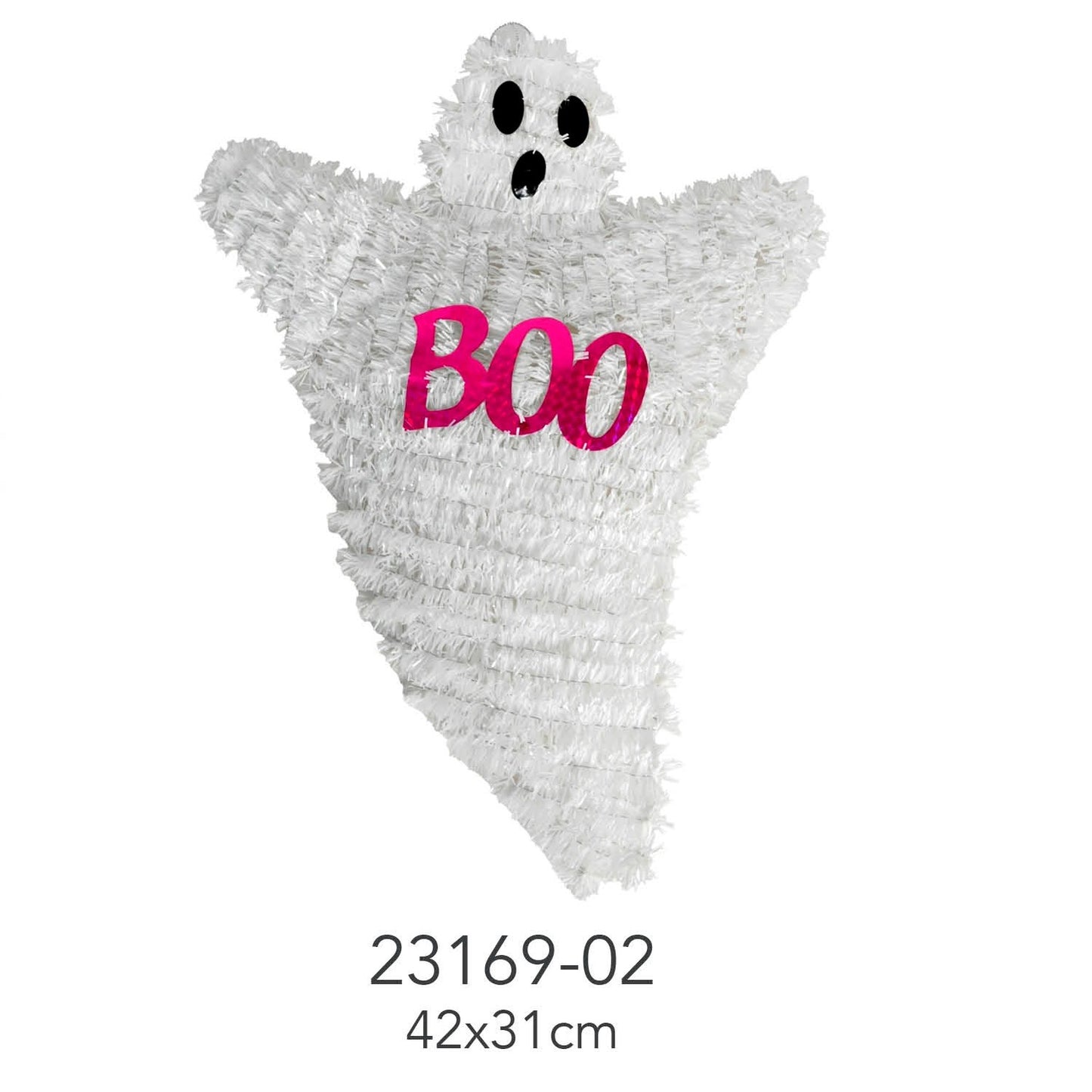 Halloween Tinsel Wall DÃ©cor (Ghost) image 0
