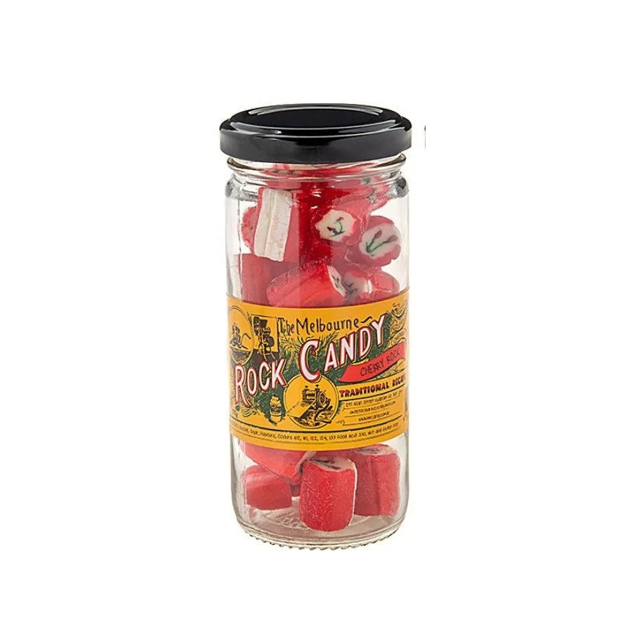 The Melbourne Rock Candy Co. Cherry Rock 170g image 0