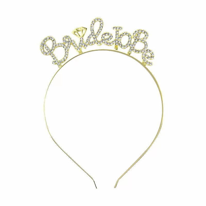 Bride To Be Headwear - Gold image 0