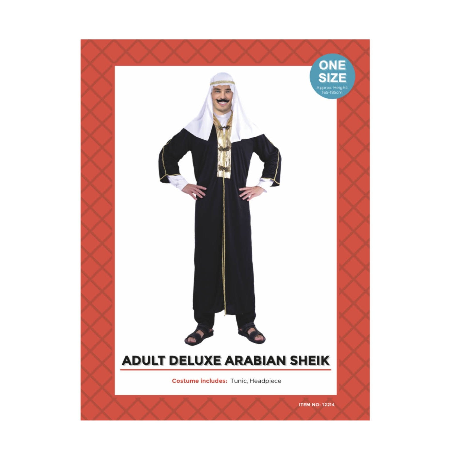 Adult Deluxe Arabian Sheik Costume image 0