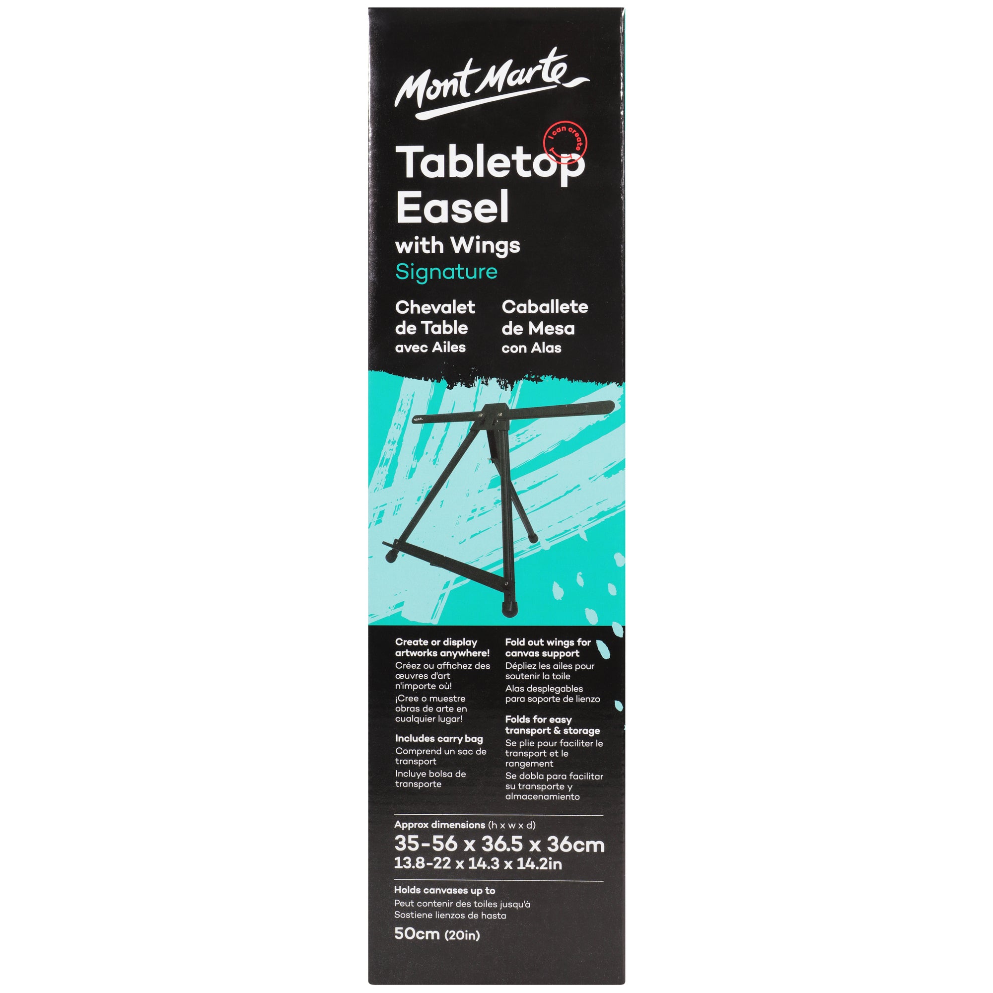 Aluminium Table Top Easel image 0