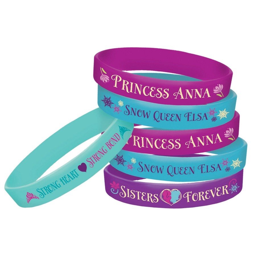 4 Frozen Rubber Bracelet image 0