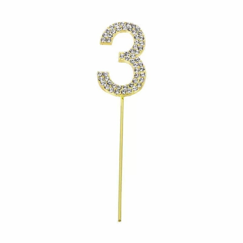 Gold Cake Topper - 3 image 0