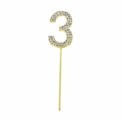 Gold Cake Topper - 3 image 0