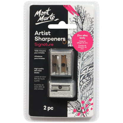 Artists Sharpener Set Zinc Alloy 2pc image 0