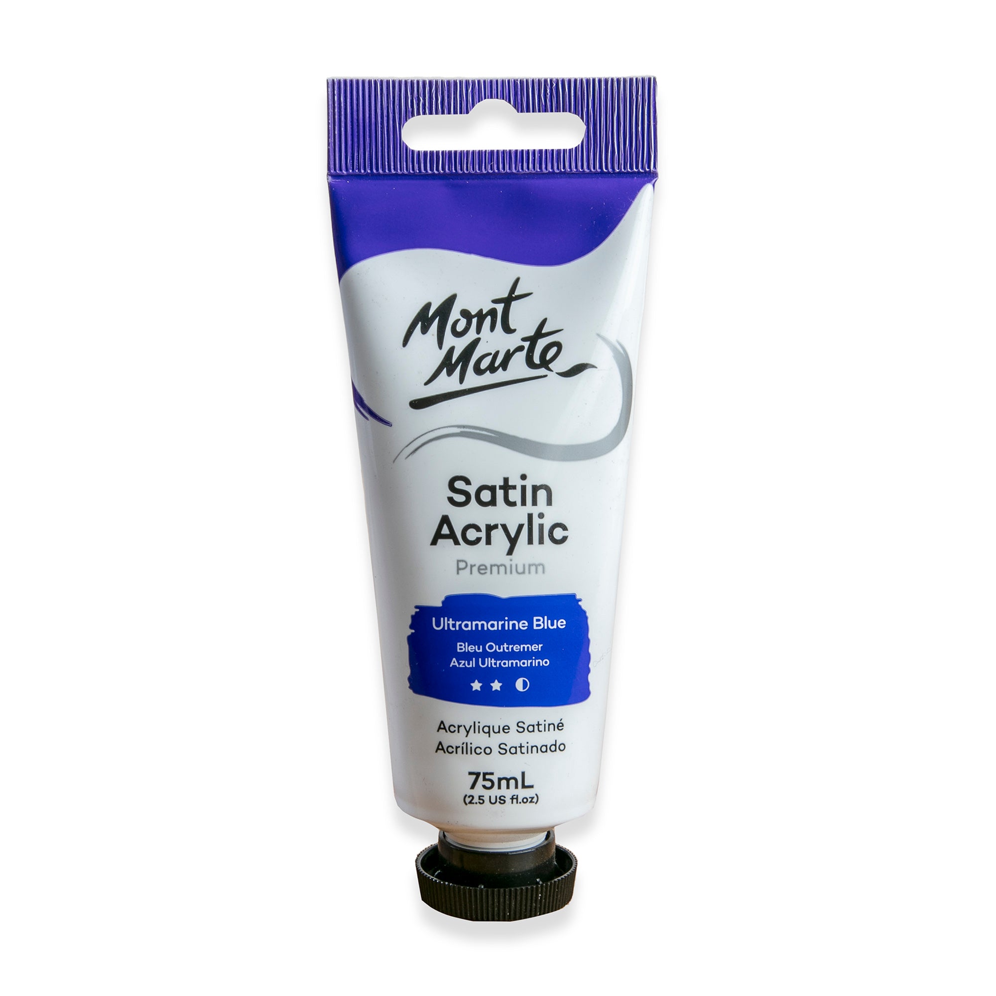 Satin Acrylic 75ml - Ultramarine Blue image 0