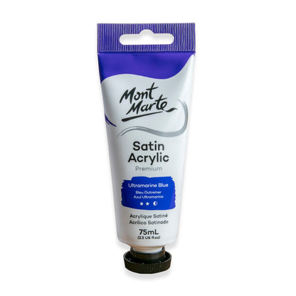Satin Acrylic 75ml - Ultramarine Blue image 0
