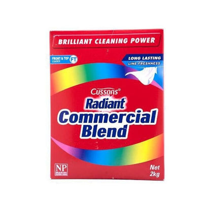 Radiant Commercial Blend Front & Top Loader Laundry Powder 2Kg