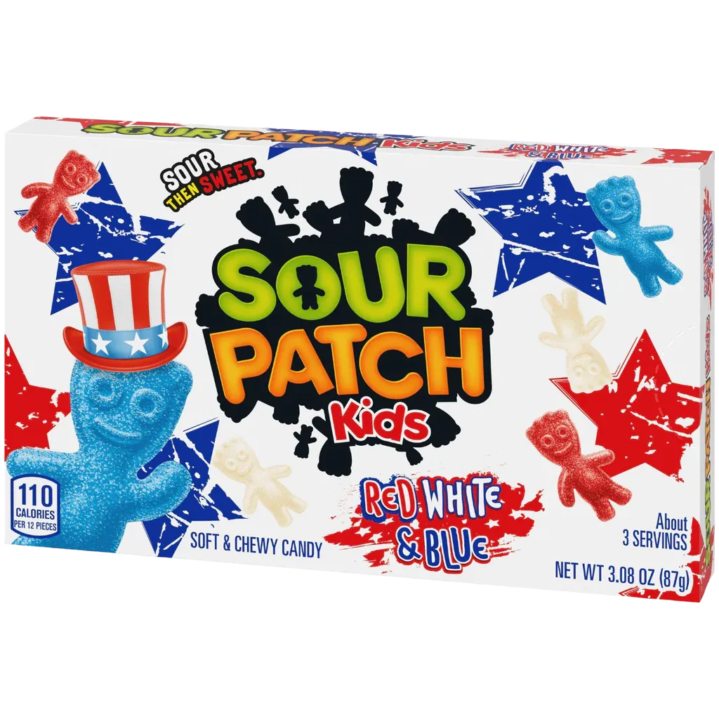 Sour Patch Red White Blue 87g image 0