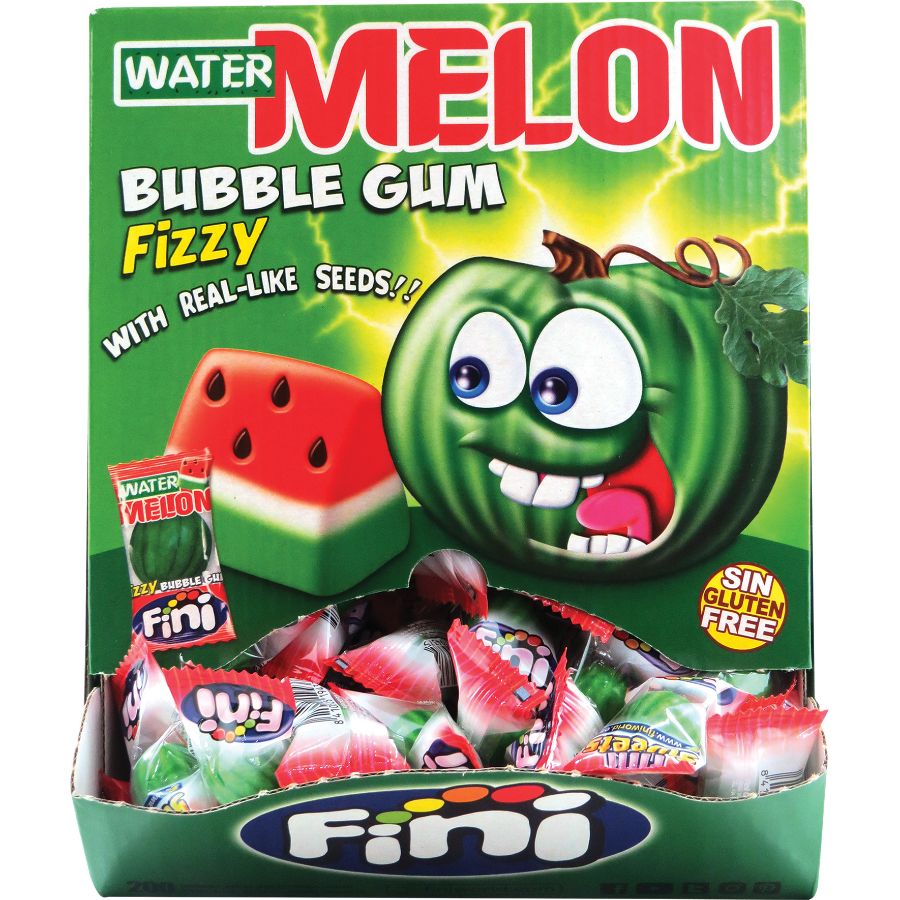Fini Watermelon Fizzy Bubble Gum 5g